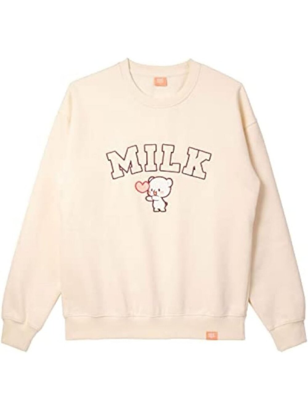Oversized Varsity Crewneck Sweatshirt | Soft Embroidered Casual Unisex Top